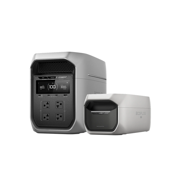 EcoFlow ポータブル電源 DELTA 3 Max Plus Ecoflow DELTA 3 Max Plus Portable Power Station + DELTA 3 Max Plus Ext
