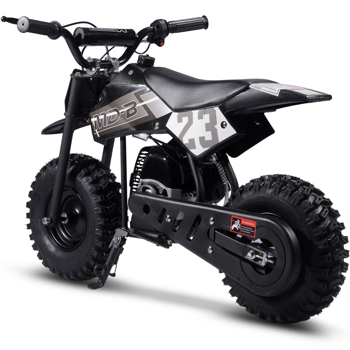 MotoTec Big Supermoto 50cc 2-Stroke Kids Dirt Bike Gas Dirt Bikes MotoTec
