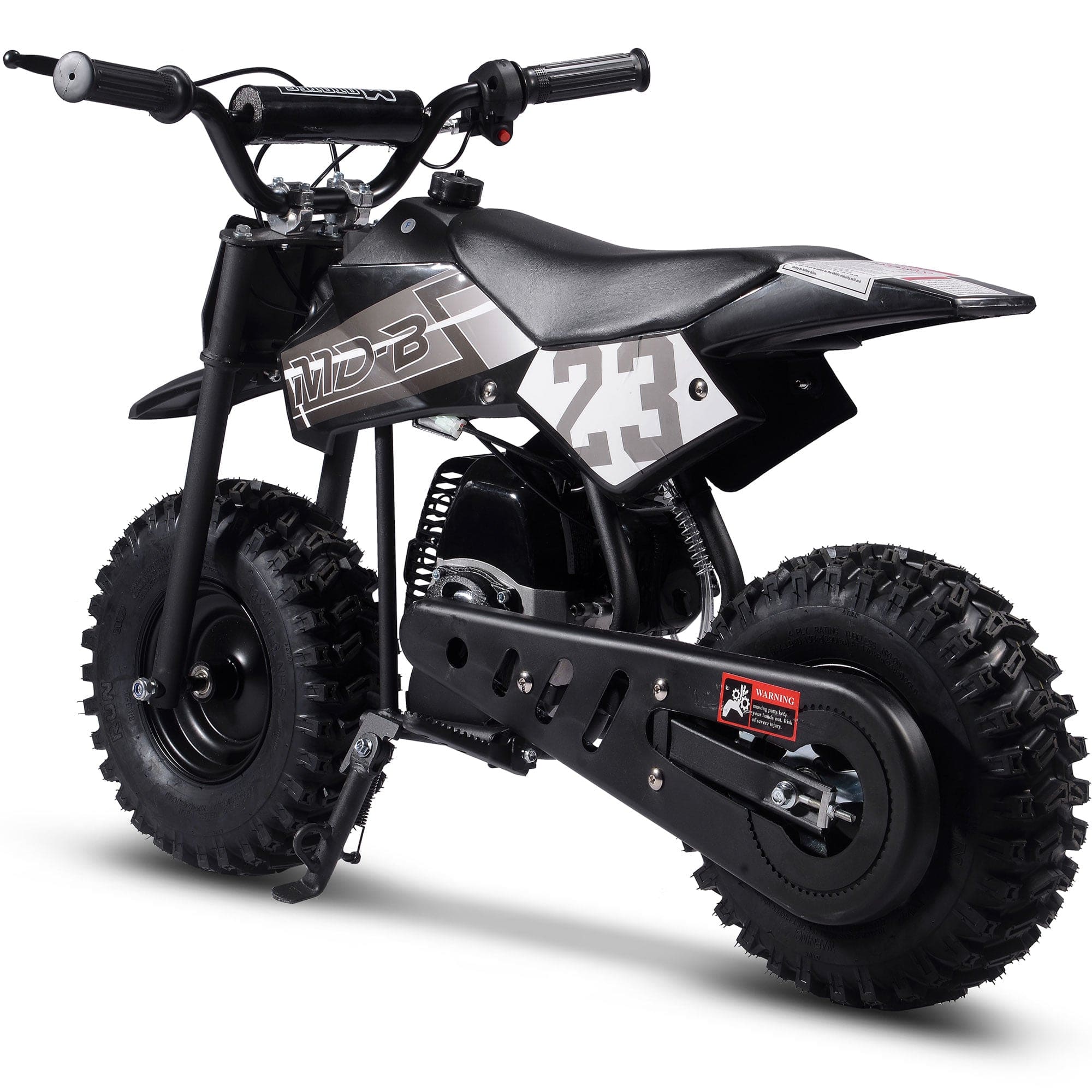 MotoTec Big Supermoto 50cc 2-Stroke Kids Dirt Bike Gas Dirt Bikes MotoTec