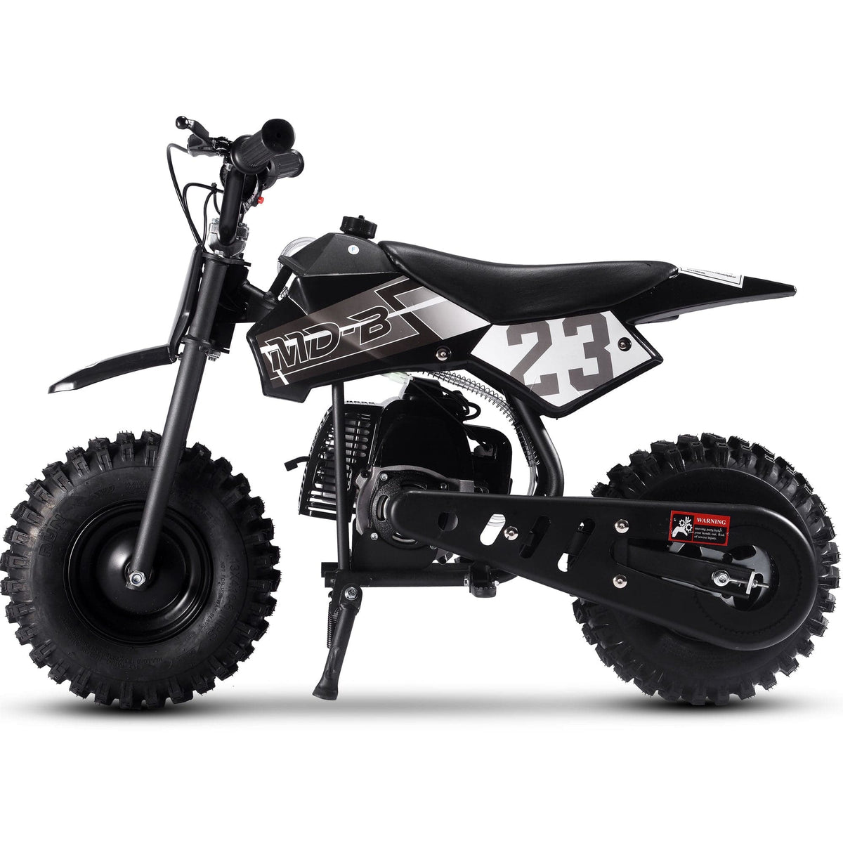 MotoTec Big Supermoto 50cc 2-Stroke Kids Dirt Bike Gas Dirt Bikes MotoTec