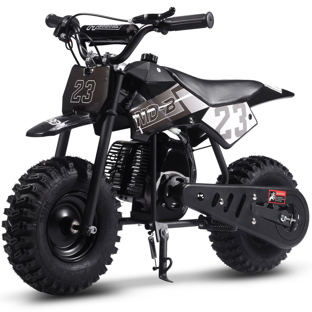 MotoTec Big Supermoto 50cc 2-Stroke Kids Dirt Bike Gas Dirt Bikes MotoTec