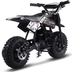 MotoTec Big Supermoto 50cc 2-Stroke Kids Dirt Bike Gas Dirt Bikes MotoTec