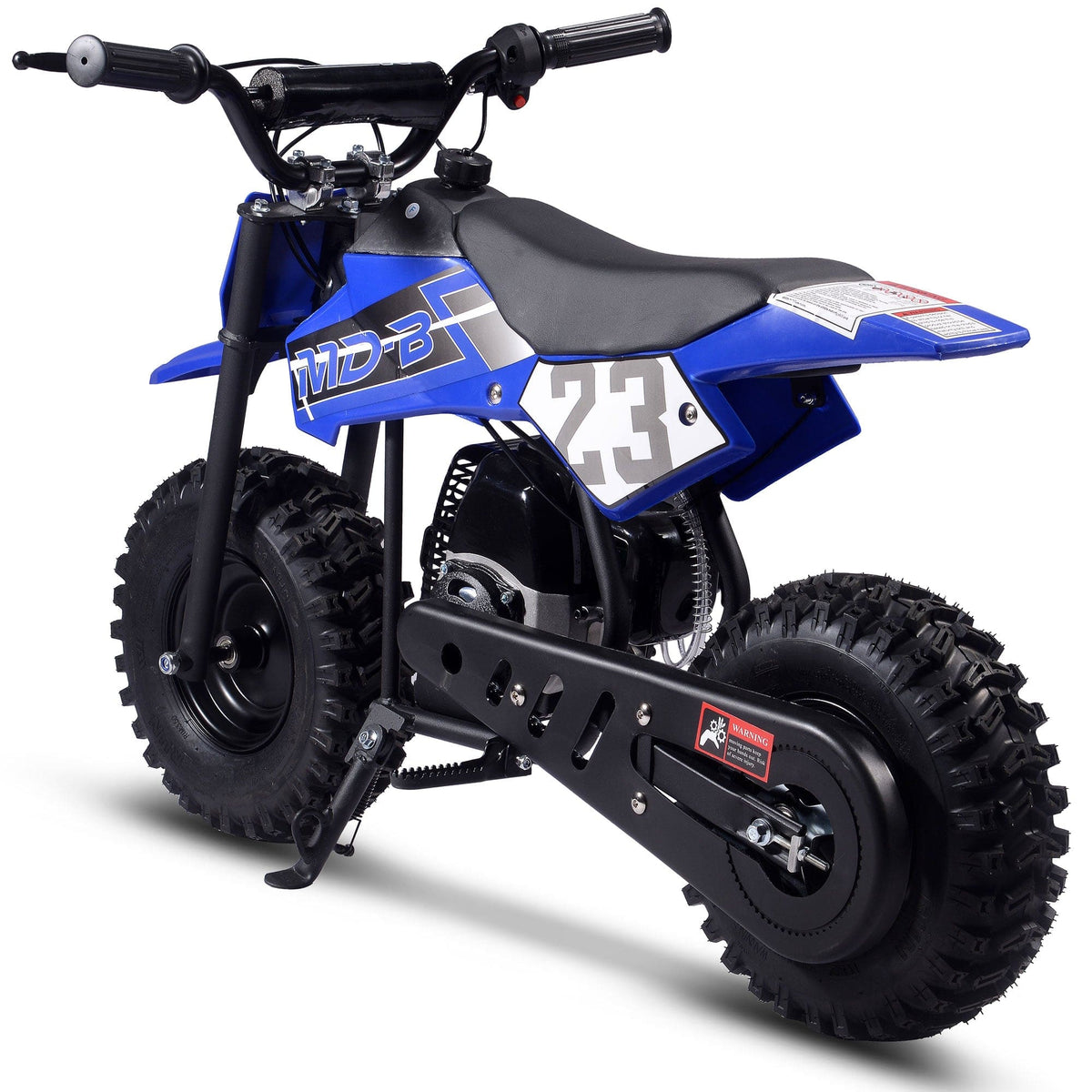 MotoTec Big Supermoto 50cc 2-Stroke Kids Dirt Bike Gas Dirt Bikes MotoTec
