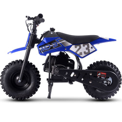 MotoTec Big Supermoto 50cc 2-Stroke Kids Dirt Bike Gas Dirt Bikes MotoTec