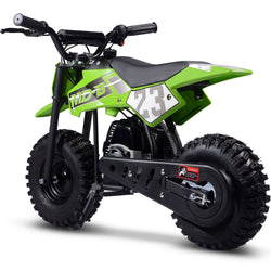 MotoTec Big Supermoto 50cc 2-Stroke Kids Dirt Bike Gas Dirt Bikes MotoTec