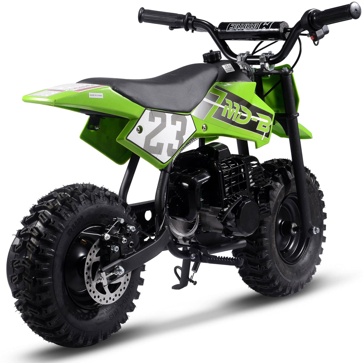 MotoTec Big Supermoto 50cc 2-Stroke Kids Dirt Bike Gas Dirt Bikes MotoTec