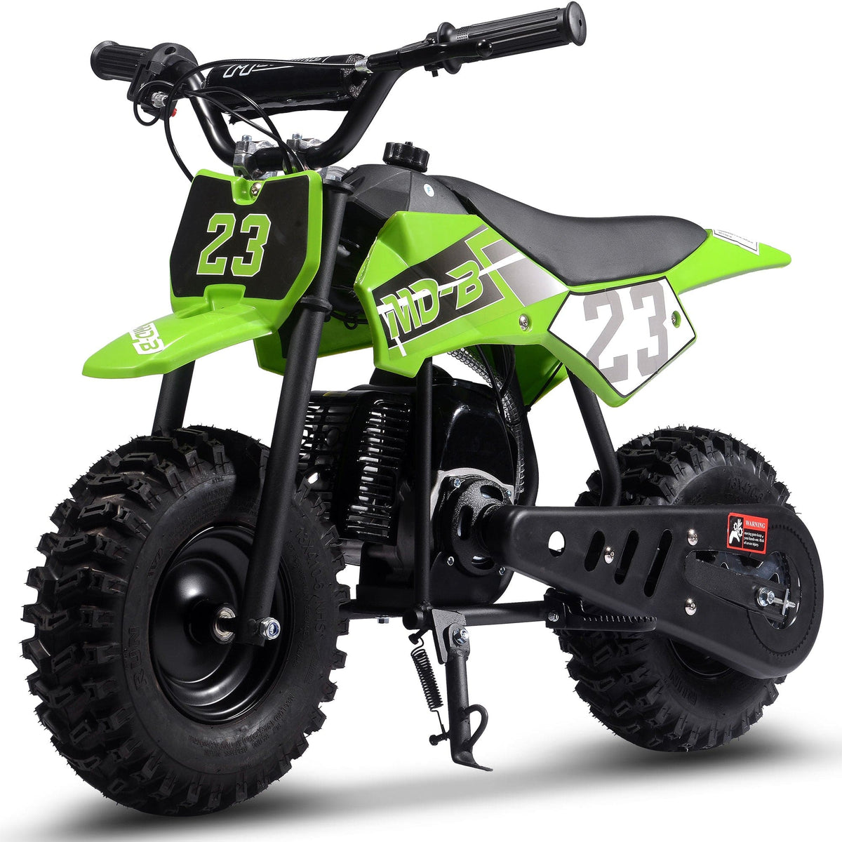 MotoTec Big Supermoto 50cc 2-Stroke Kids Dirt Bike Gas Dirt Bikes MotoTec