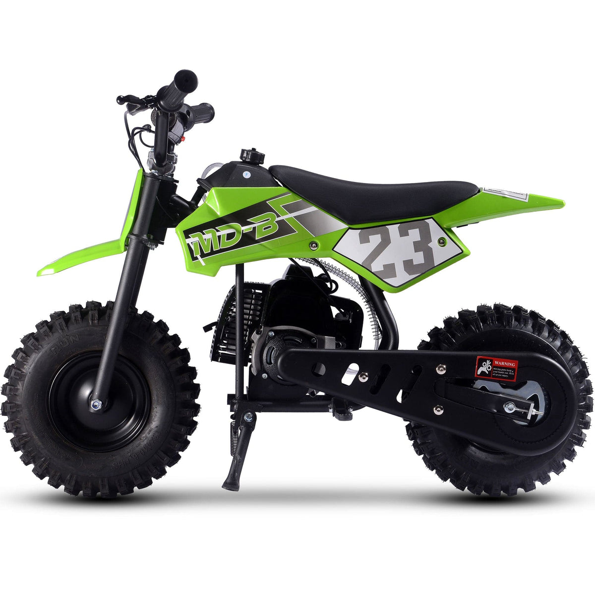MotoTec Big Supermoto 50cc 2-Stroke Kids Dirt Bike Gas Dirt Bikes MotoTec