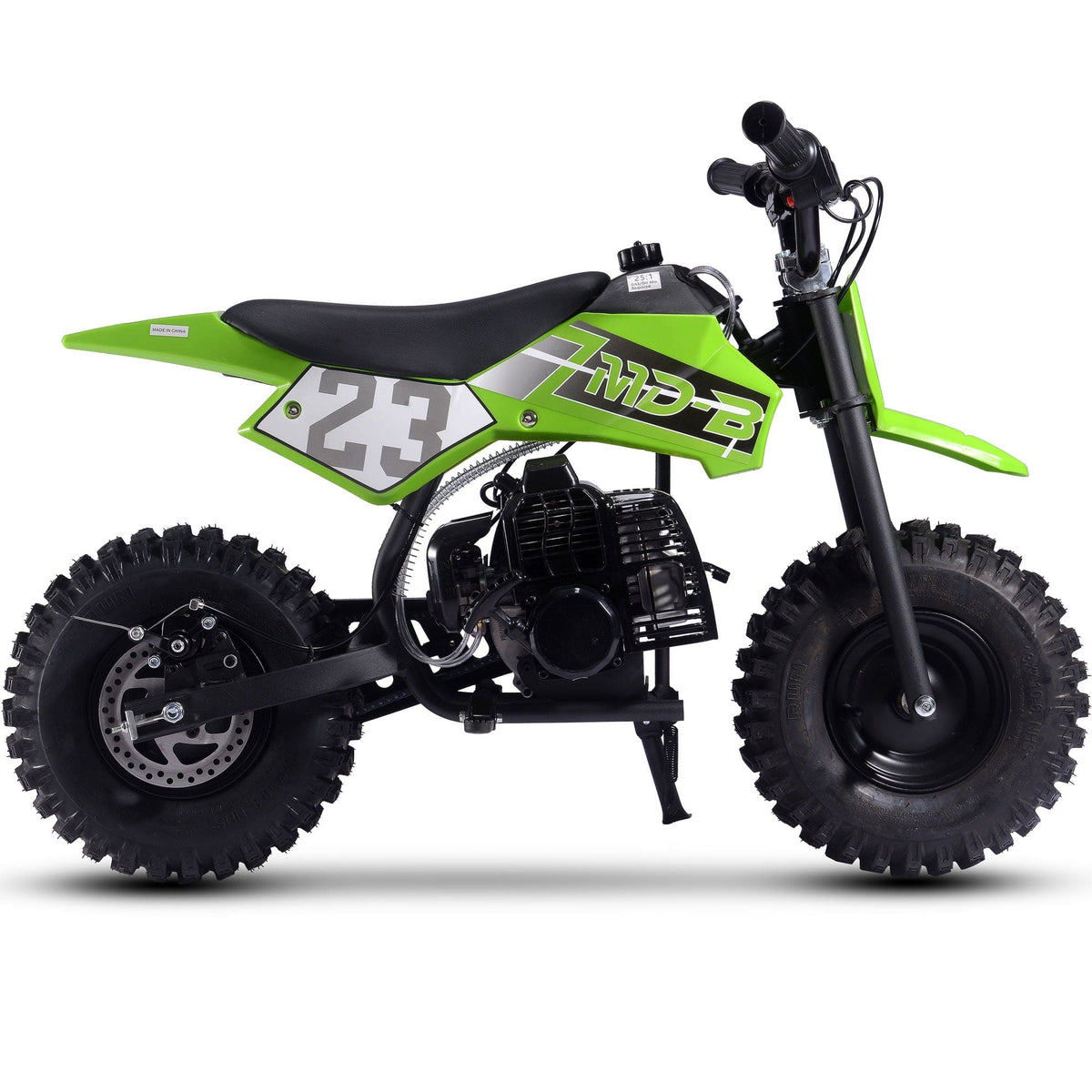 MotoTec Big Supermoto 50cc 2-Stroke Kids Dirt Bike Gas Dirt Bikes MotoTec