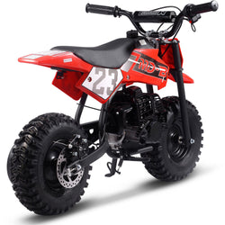 MotoTec Big Supermoto 50cc 2-Stroke Kids Dirt Bike Gas Dirt Bikes MotoTec