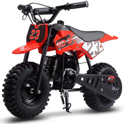 MotoTec Big Supermoto 50cc 2-Stroke Kids Dirt Bike Gas Dirt Bikes MotoTec