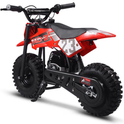 MotoTec Big Supermoto 50cc 2-Stroke Kids Dirt Bike Gas Dirt Bikes MotoTec