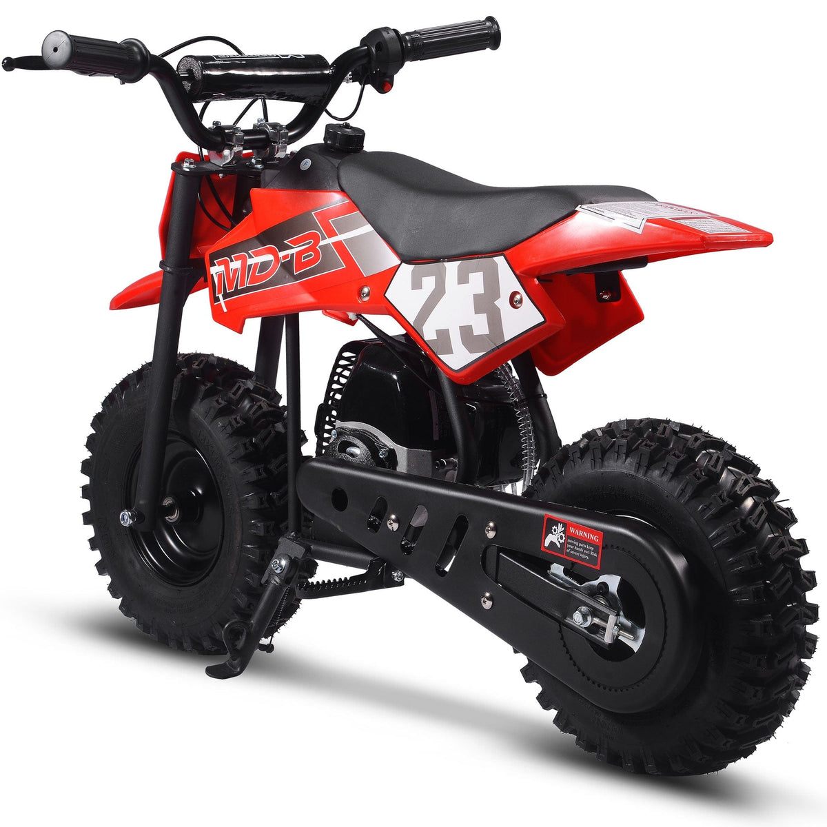 MotoTec Big Supermoto 50cc 2-Stroke Kids Dirt Bike Gas Dirt Bikes MotoTec