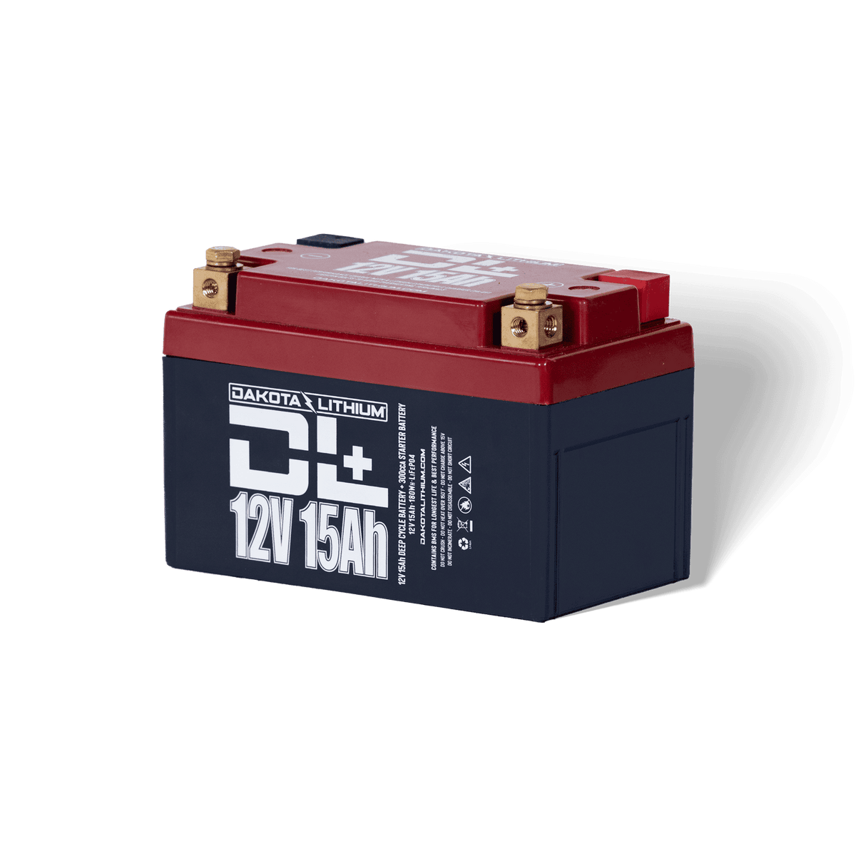 DAKOTA LITHIUM + 12v 15Ah Dual Purpose 300cca LIFEPO4 Battery (Pre-Order: No ETA)