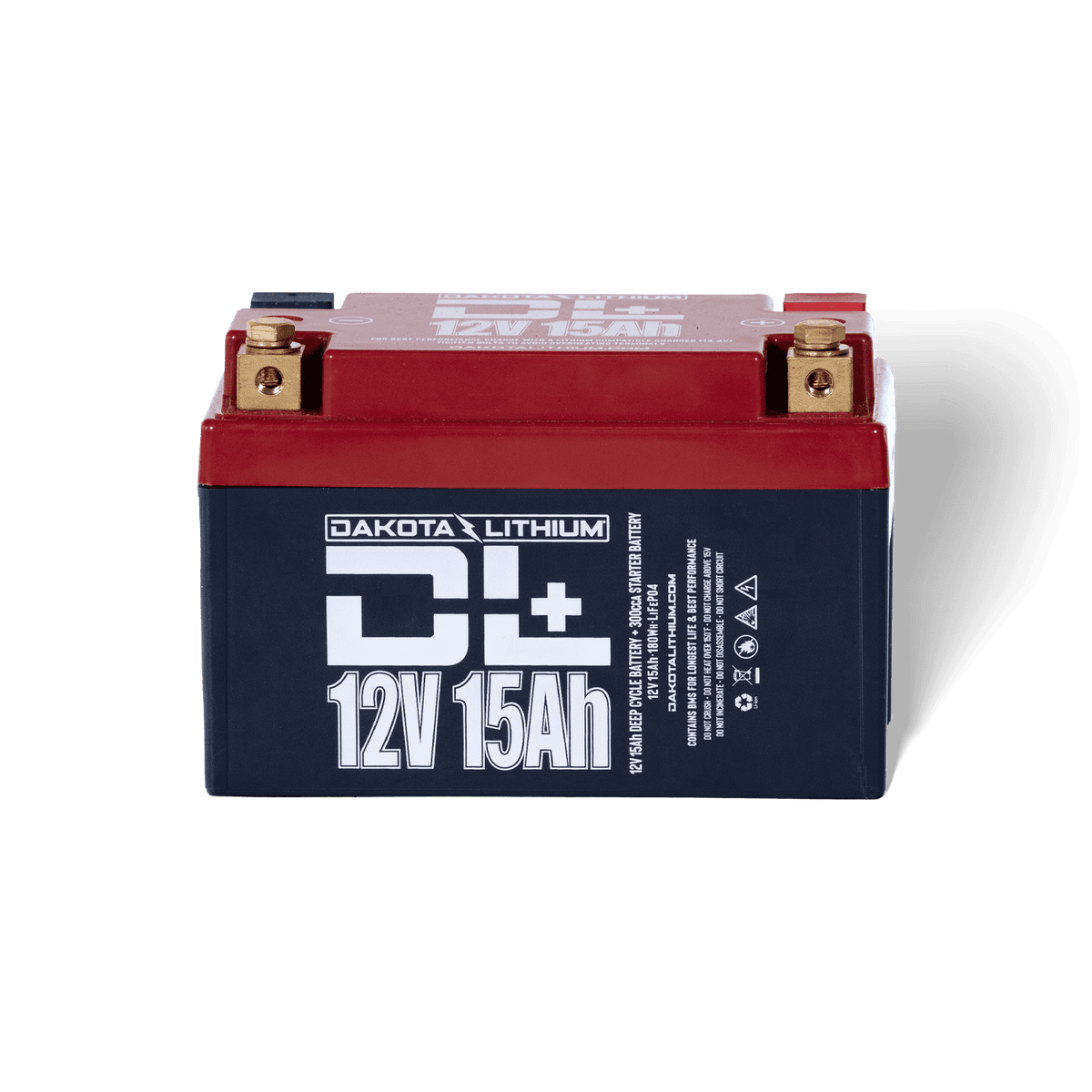 DAKOTA LITHIUM + 12v 15Ah Dual Purpose 300cca LIFEPO4 Battery (Pre-Order: No ETA)