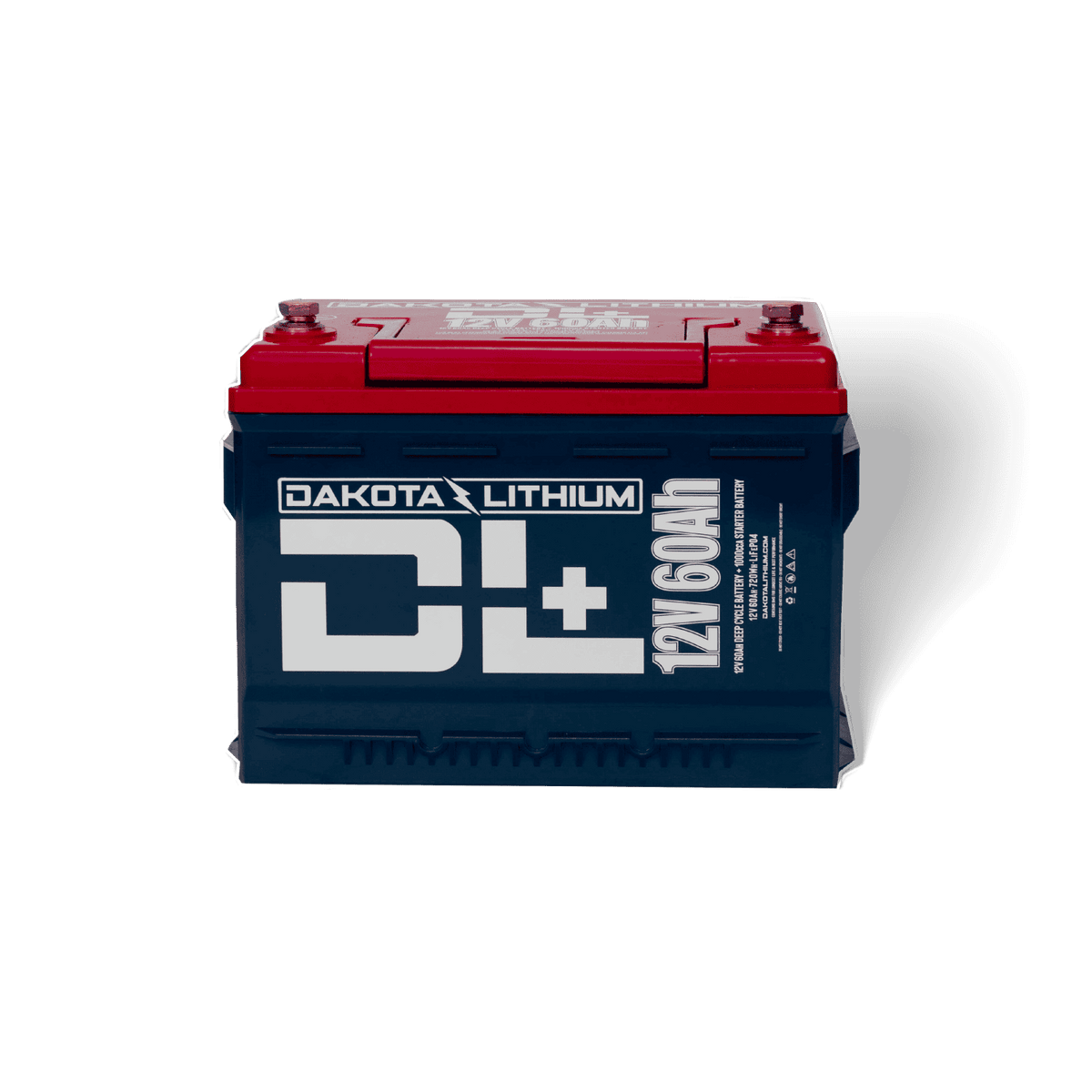 Dakota Lithium+ 12V 60Ah Dual Purpose 1000CCA LiFePO4 Battery