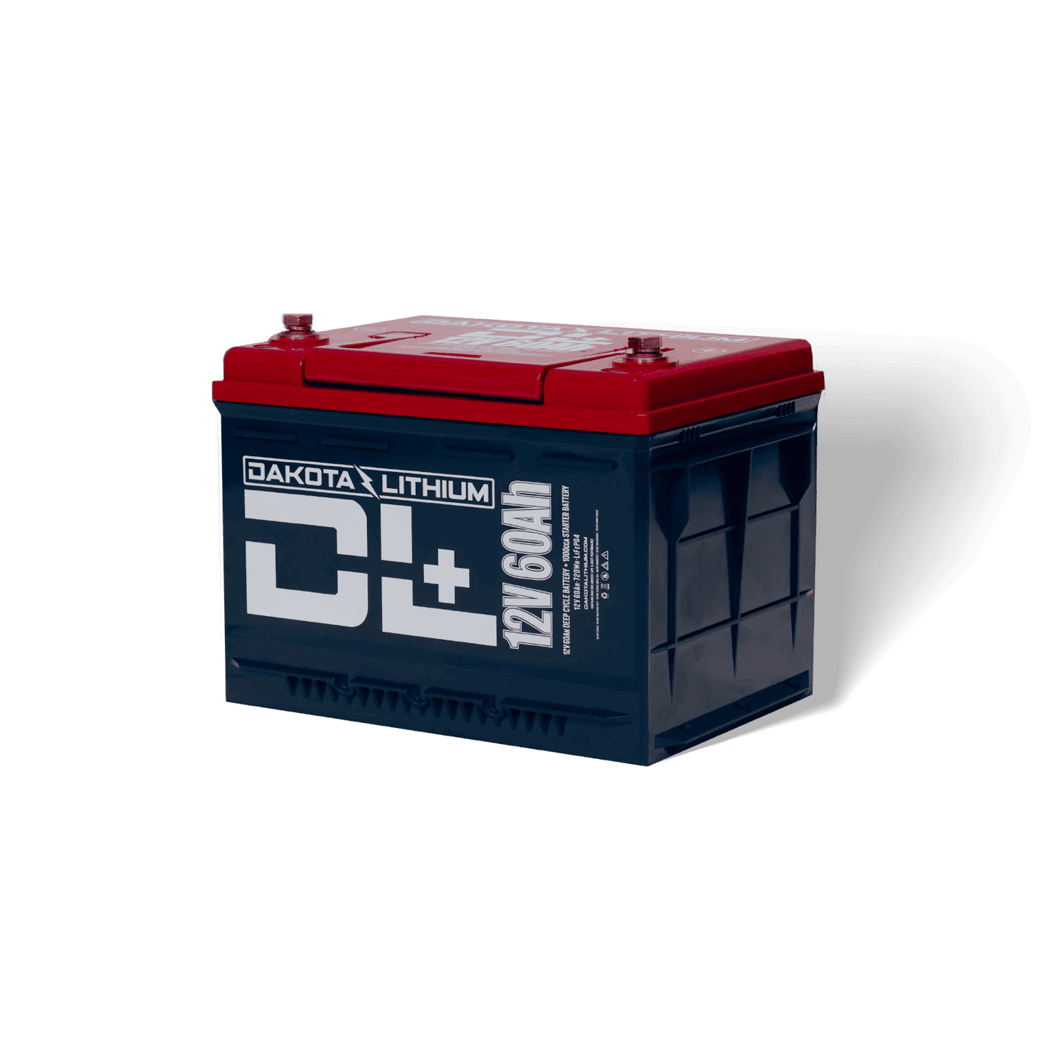Dakota Lithium+ 12V 60Ah Dual Purpose 1000CCA LiFePO4 Battery (Backorder: No Exact Ship Date - Ships Upon Restock)