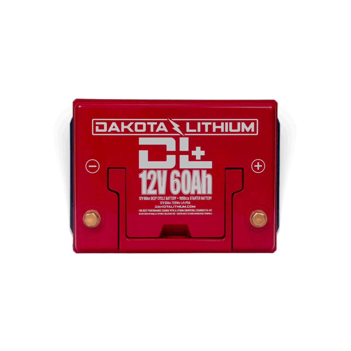 Dakota Lithium+ 12V 60Ah Dual Purpose 1000CCA LiFePO4 Battery