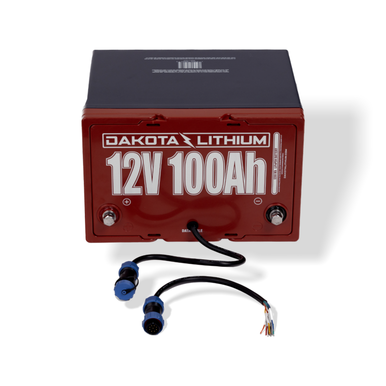 Dakota Lithium 12v 100Ah Deep Cycle LiFePO4 Battery with CAN Bus