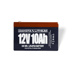 Dakota Lithium 12V 10Ah Deep Cycle LiFePO4 Battery Batteries Dakota Lithium