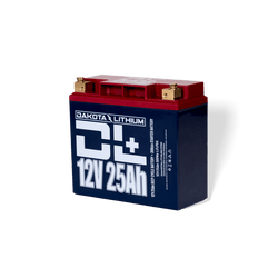 Dakota Lithium + 12V 25Ah Dual Purpose 300CCA LiFePO4 Battery Batteries Dakota Lithium