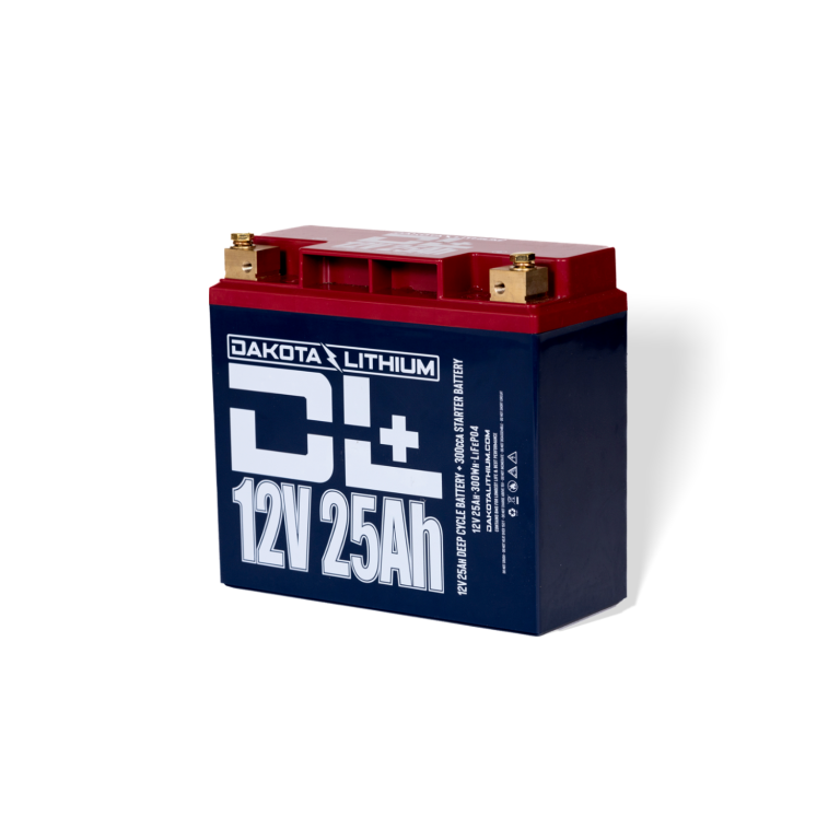 Dakota Lithium+ 12v 25Ah 300cca Battery