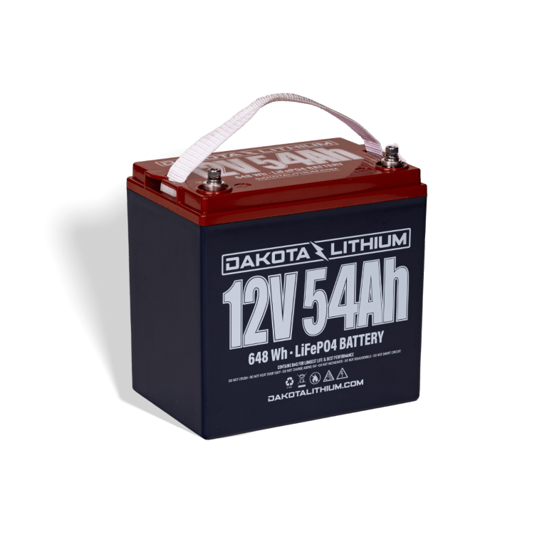 Dakota Lithium 12v 54Ah Deep Cycle Trolling Motor LiFePO4 Battery Batteries Dakota Lithium