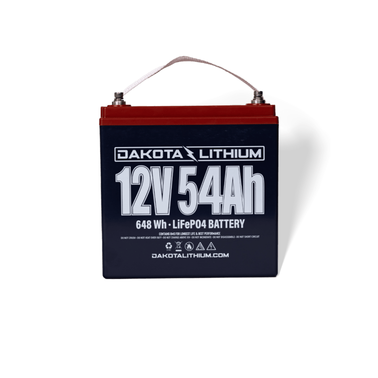 Dakota Lithium 12v 54Ah Deep Cycle Trolling Motor LiFePO4 Battery Batteries Dakota Lithium
