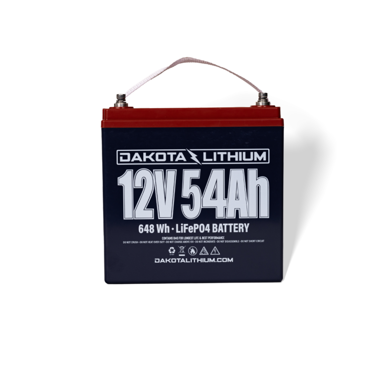 Dakota Lithium 12v 54Ah Deep Cycle Marine Trolling Motor Battery Batteries Dakota Lithium