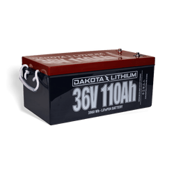 Dakota Lithium 36V 110Ah Deep Cycle LiFePO4 Single Battery Batteries Dakota Lithium