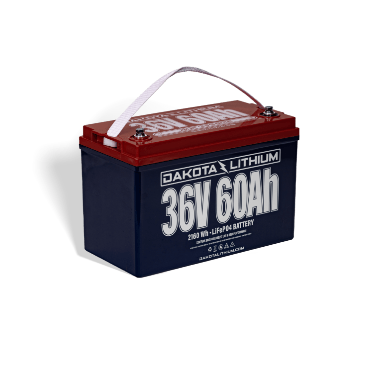 Dakota Lithium 36V 60Ah Deep Cycle LiFePO4 Single Battery Batteries Dakota Lithium