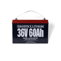 Dakota Lithium 36V 60Ah Deep Cycle LiFePO4 Single Battery Batteries Dakota Lithium