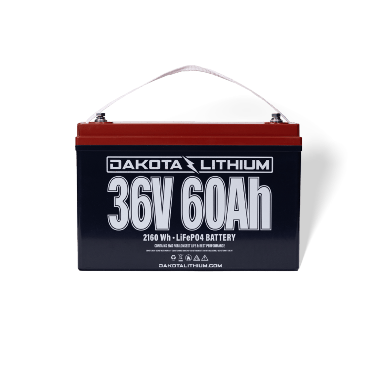 Dakota Lithium 36V 60Ah Deep Cycle LiFePO4 Single Battery Batteries Dakota Lithium