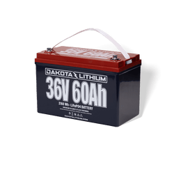 Dakota Lithium 36V 60Ah Deep Cycle LiFePO4 Single Battery Batteries Dakota Lithium