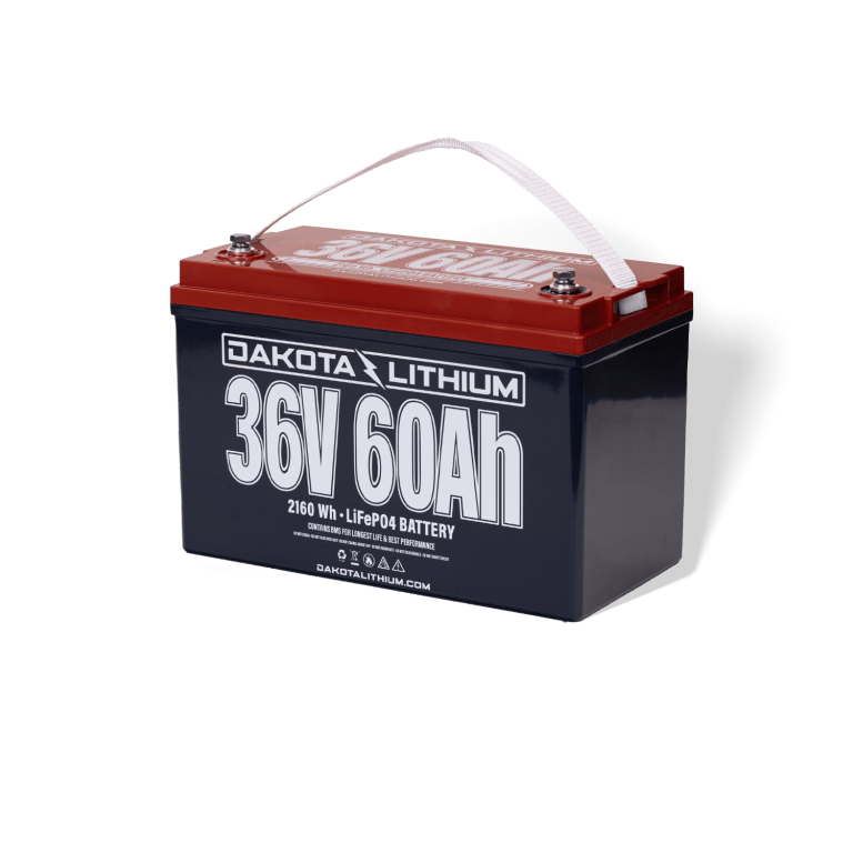 Dakota Lithium 36V 60Ah Deep Cycle LiFePO4 Single Battery Batteries Dakota Lithium