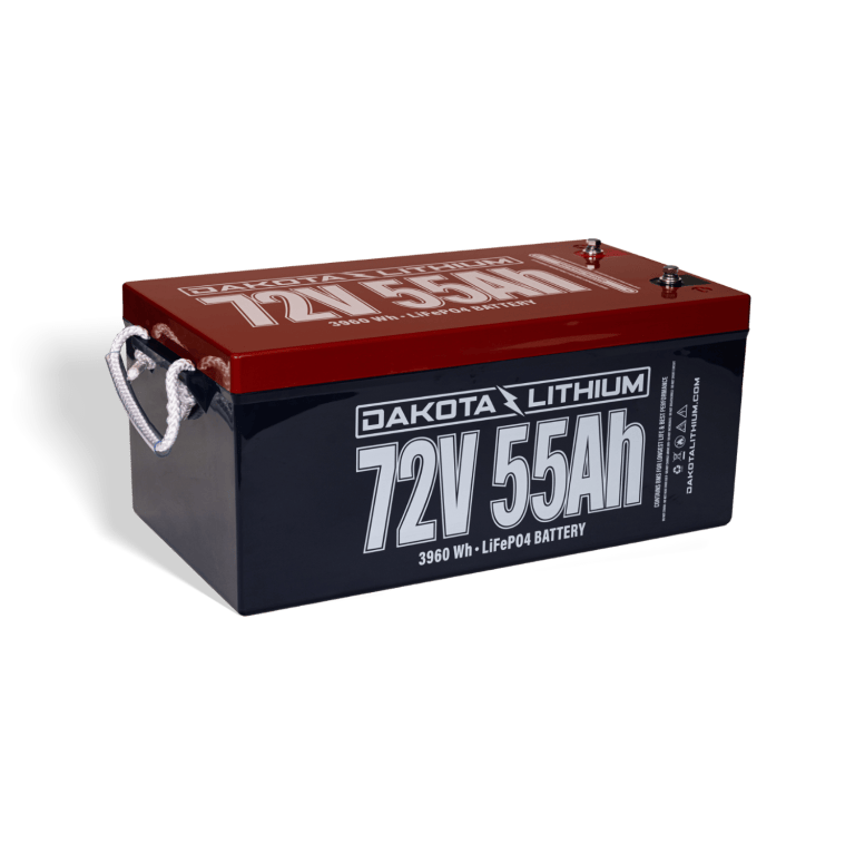 Dakota Lithium 72V 55Ah Deep Cycle LiFePO4 Single Battery Batteries Dakota Lithium