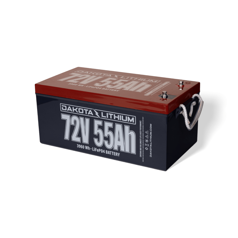 Dakota Lithium 72V 55Ah Deep Cycle LiFePO4 Single Battery Batteries Dakota Lithium