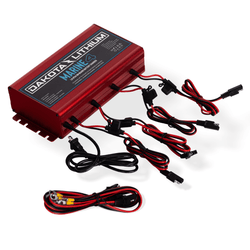 Dakota Lithium Marine 4 Bank, 40-Amp (10-Amp Per Bank) 12V Onboard Lithium Battery Charger Converter/Charger Dakota Lithium