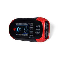 Dakota Lithium Multi Function 300W Power Inverter DC 12V to 110V AC Converter Converter/Charger Dakota Lithium