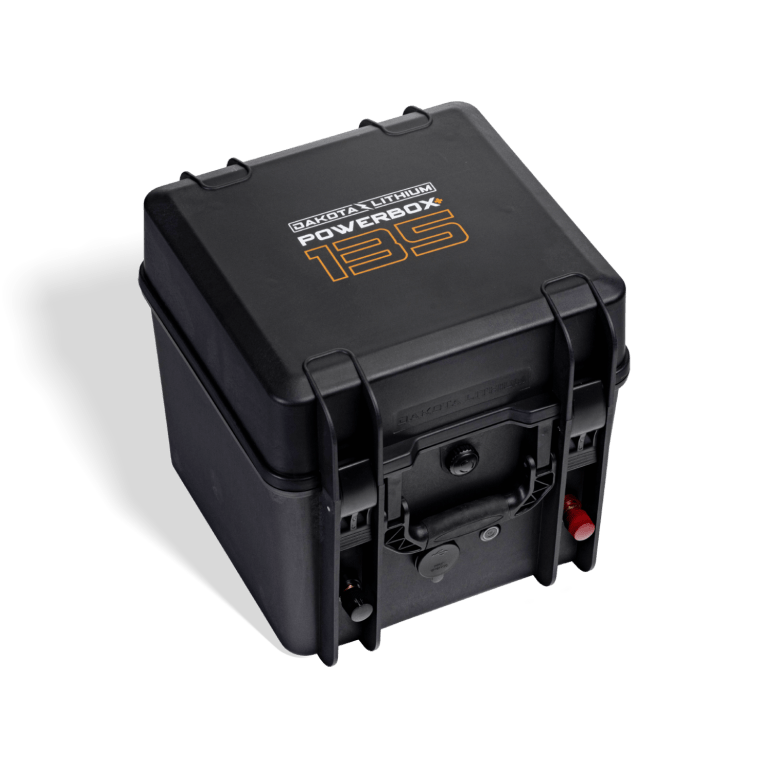Dakota Lithium Powerbox+ 135 Waterproof Solar Generator, 12V 135Ah DL+ 1,000CCA Battery Included Solar Generators Dakota Lithium