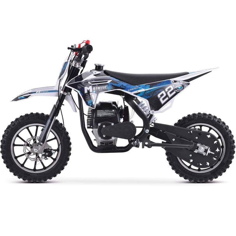 MotoTec Demon 40cc 4-Stroke Kids Gas Dirt Bike Gas Dirt Bikes MotoTec