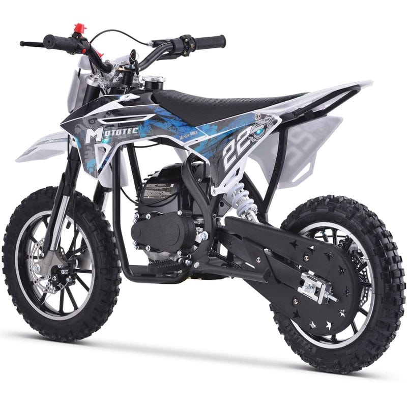 MotoTec Demon 40cc 4-Stroke Kids Gas Dirt Bike Gas Dirt Bikes MotoTec