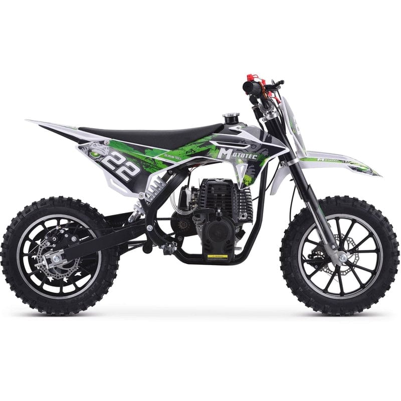 MotoTec Demon 40cc 4-Stroke Kids Gas Dirt Bike Gas Dirt Bikes MotoTec