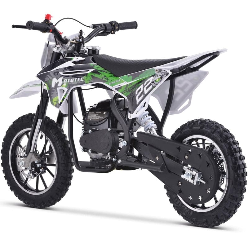 MotoTec Demon 40cc 4-Stroke Kids Gas Dirt Bike Gas Dirt Bikes MotoTec