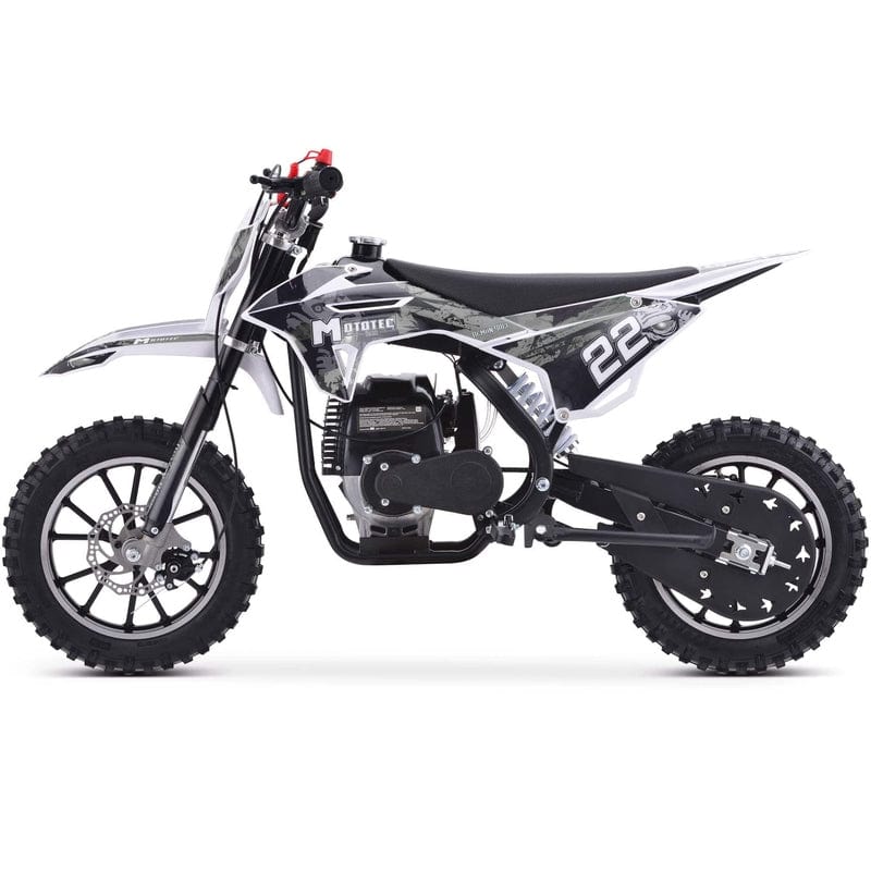 MotoTec Demon 40cc 4-Stroke Kids Gas Dirt Bike Gas Dirt Bikes MotoTec
