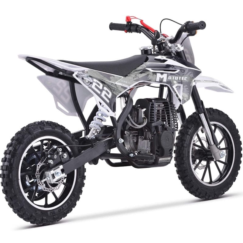 MotoTec Demon 40cc 4-Stroke Kids Gas Dirt Bike Gas Dirt Bikes MotoTec