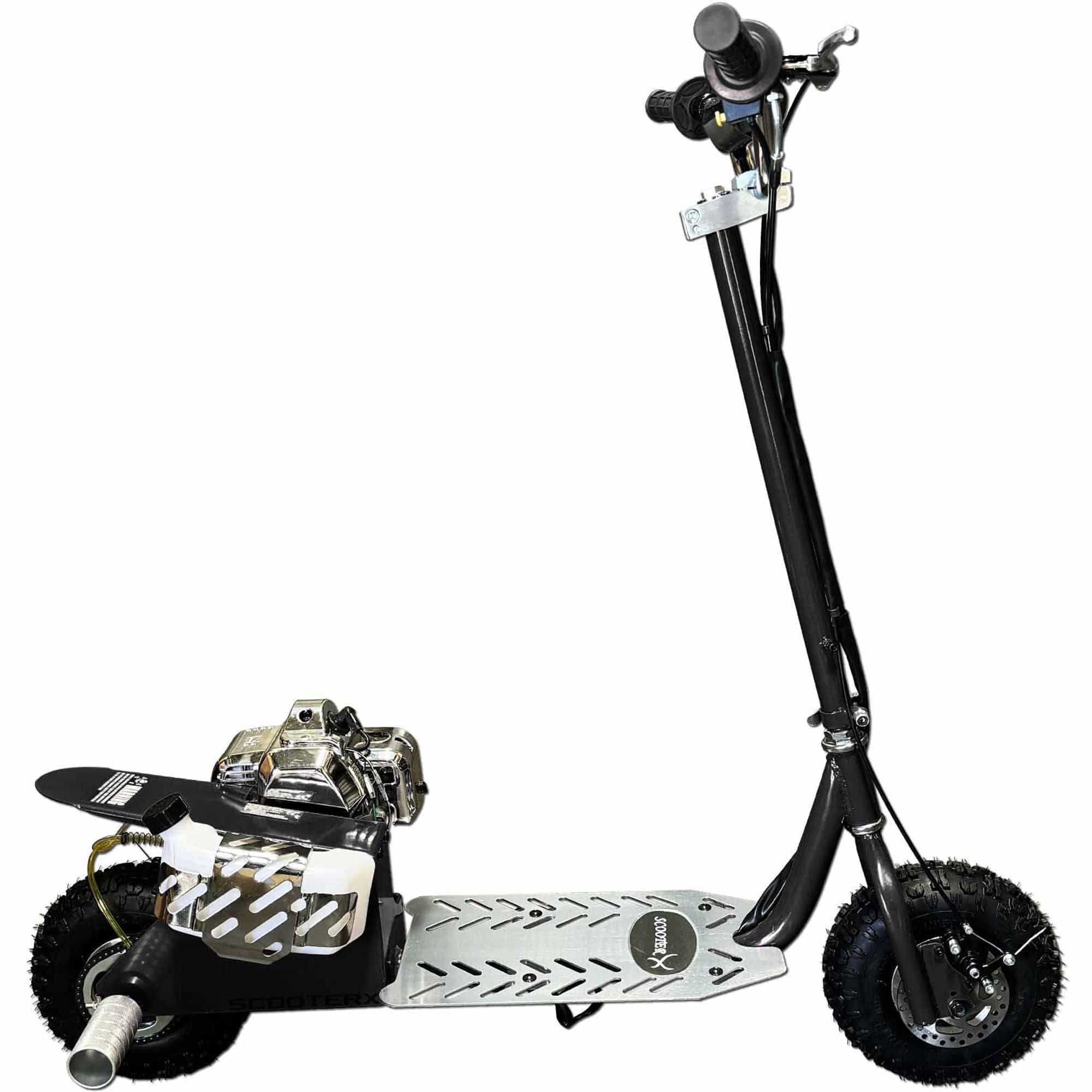 Mototec ScooterX Dirt Dog 49cc Black Gas Scooters MotoTec Black