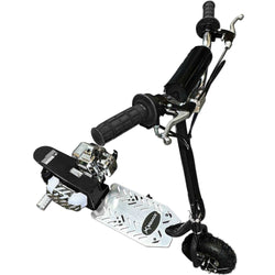 Mototec ScooterX Dirt Dog 49cc Black Gas Scooters MotoTec
