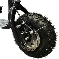 Mototec ScooterX Dirt Dog 49cc Black Gas Scooters MotoTec