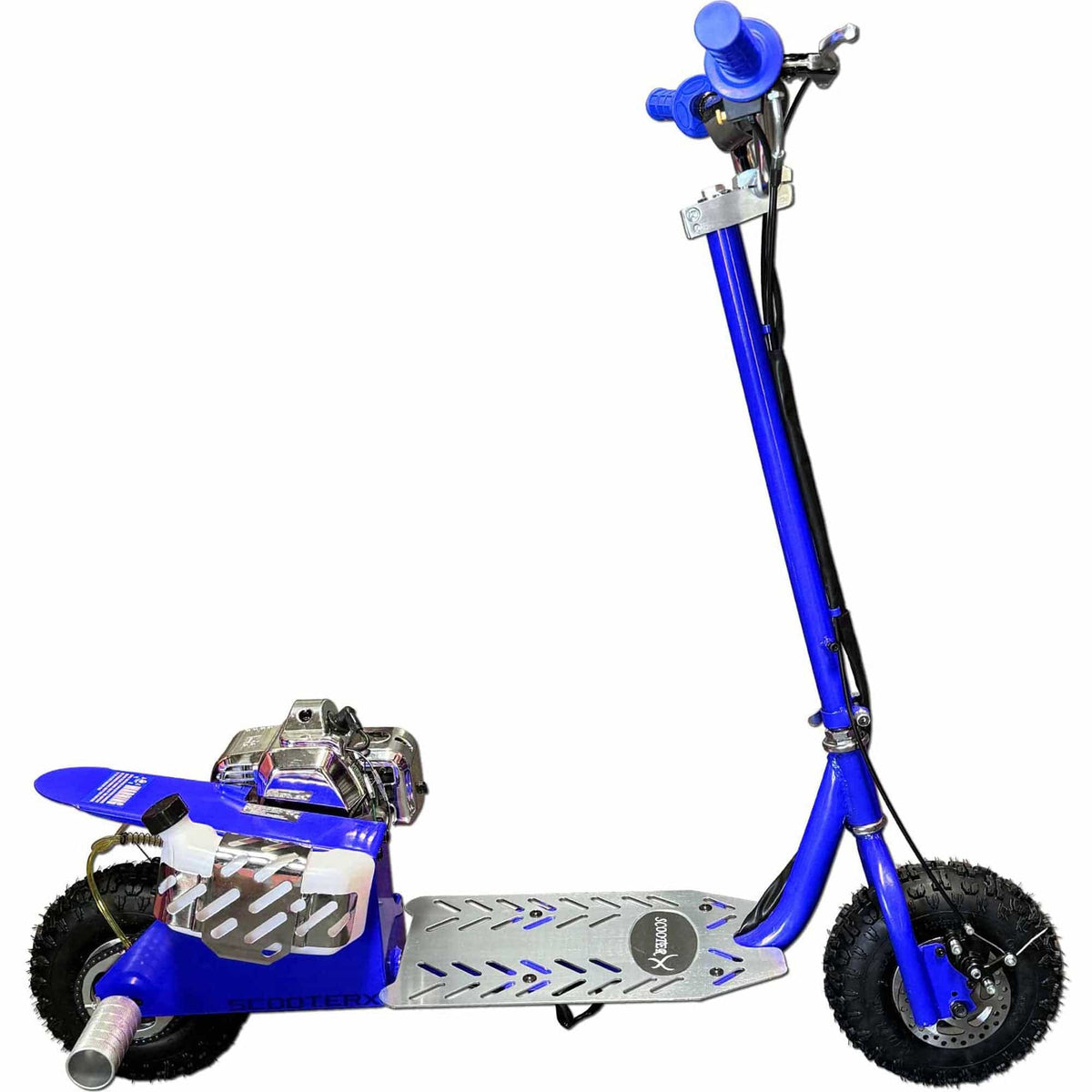 Mototec ScooterX Dirt Dog 49cc Black Gas Scooters MotoTec